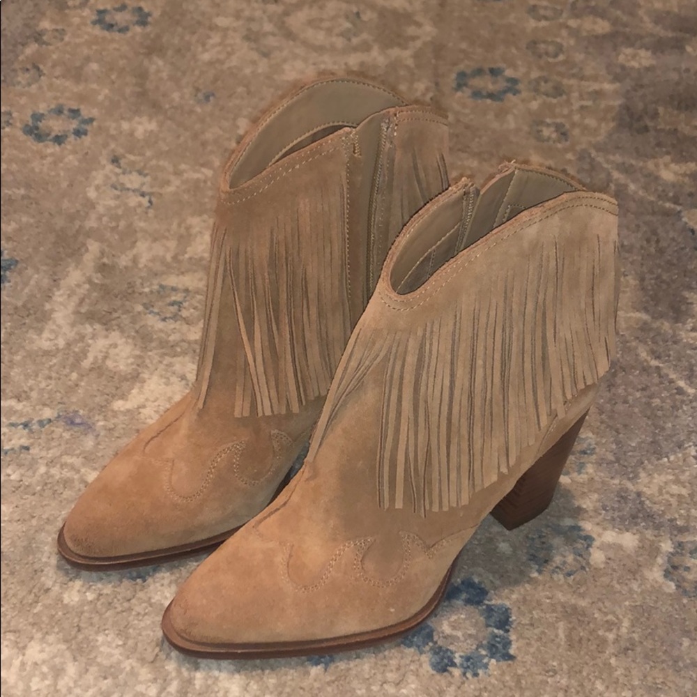 Sam Edelman booties tan western 6